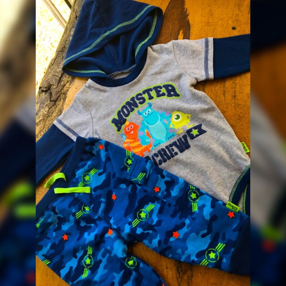 “monster crew” 3-6m